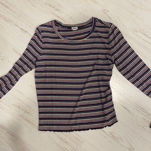 Colorful striped shirt by Garage